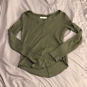 Green long sleeve